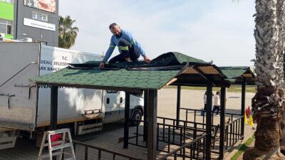 Akdeniz Belediyesi, havaların ısınmasıyla birlikte vatandaşların dinlenmek, temiz nefes almak