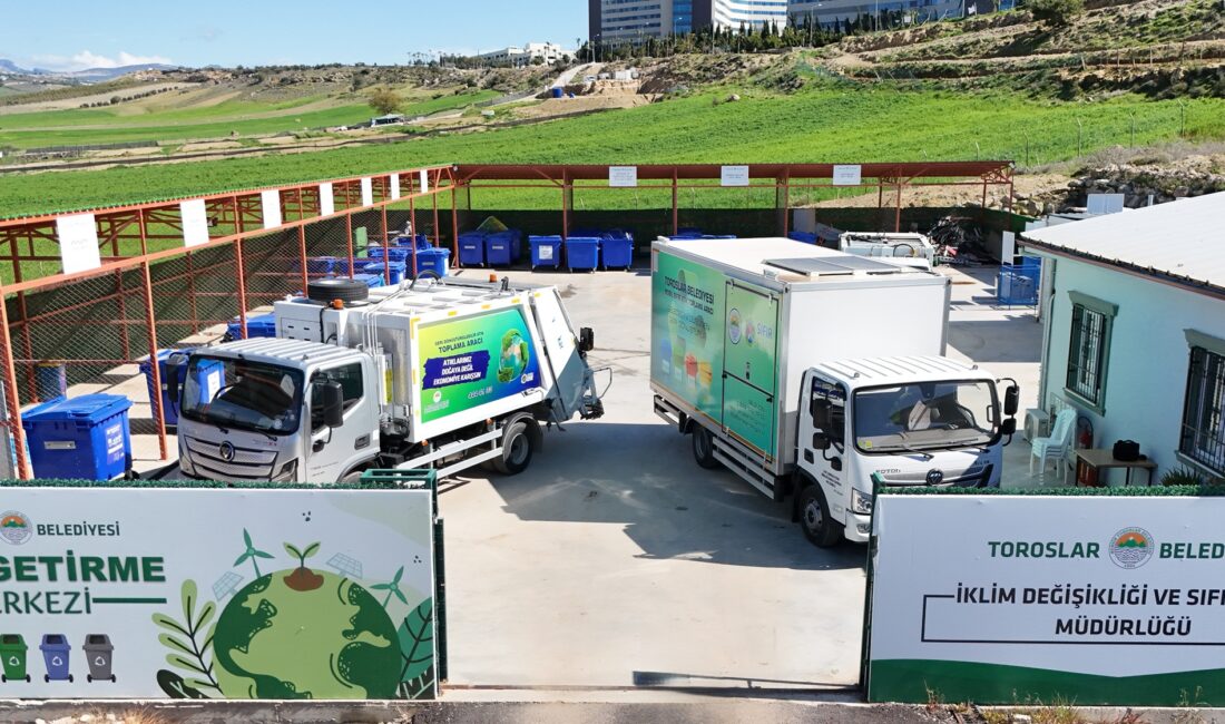ÇÖPTEN EKONOMİYE: TOROSLAR’DA SIFIR ATIK HAMLESİ BÜYÜYOR Toroslar Belediyesi, çevre odaklı yatırımları ve sürdürülebilir projeleriyle “Sıfır Atık”
