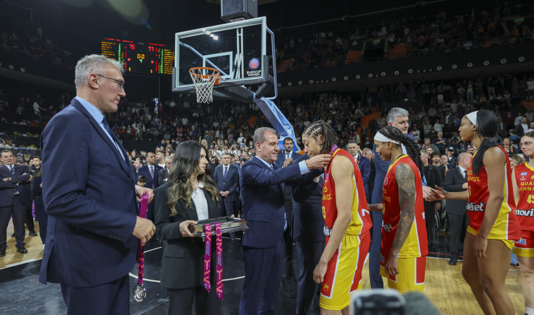 ÇİMSA ÇBK Mersin, Avrupa’da tarihi bir başarıya imza atarak EuroCup’ta