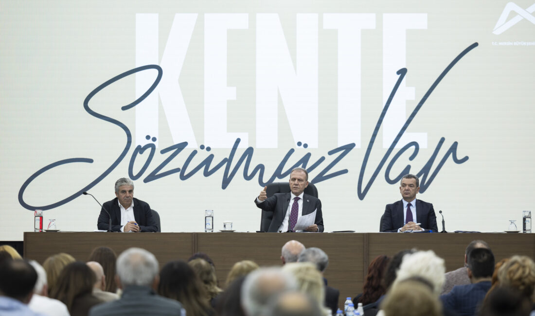 Türkiye Belediyeler Birliği (TBB) Başkan Vekili ve Mersin Büyükşehir Belediye