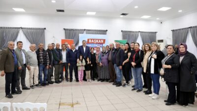 Toroslar Belediyesi, katılımcı yönetim anlayışını sahaya taşıyan mahalle buluşmalarıyla dikkat