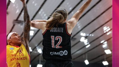 ÇİMSA ÇBK Mersin, Athinaikos’u 85-80 yenerek FIBA Kadınlar Avrupa Kupası