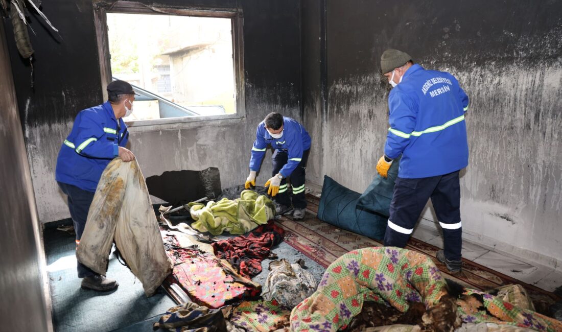Güneş Mahallesi’nde Yangının İzleri Siliniyor: Belediye Ekiplerinden Anlamlı Müdahale Akdeniz Belediyesi, Güneş Mahallesi’nde meydana gelen yangın felaketinin ardından mağdur