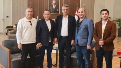 Küresel Gazeteciler Konseyi (KGK) Genel Başkanı Mehmet Ali Dim, Lefkoşa’da