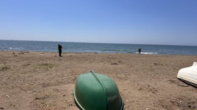 Mersin’de son dönemde kirlilik görüntüleriyle gündeme gelen sahillerde bu kez