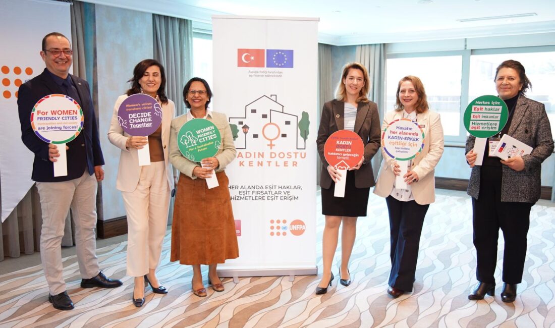 KADIN DOSTU KENTLER İÇİN 25 BELEDİYE BİRLİKTE ÇALIŞIYOR Dışişleri Bakanlığı Avrupa Birliği Başkanlığı koordinasyonunda, Avrupa Birliği’nin (AB) finansal