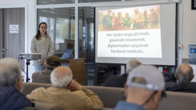Mersin Büyükşehir Belediyesi, yaş almış bireylerin sosyal yaşamda daha sağlıklı
