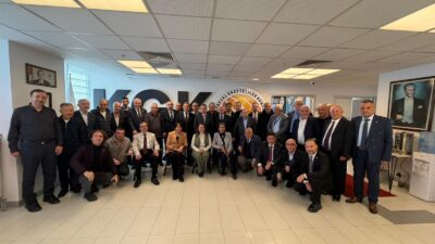 Ankara’ya 44 şehirden gelen Küresel Gazeteciler Konseyi (KGK) il temsilcisi