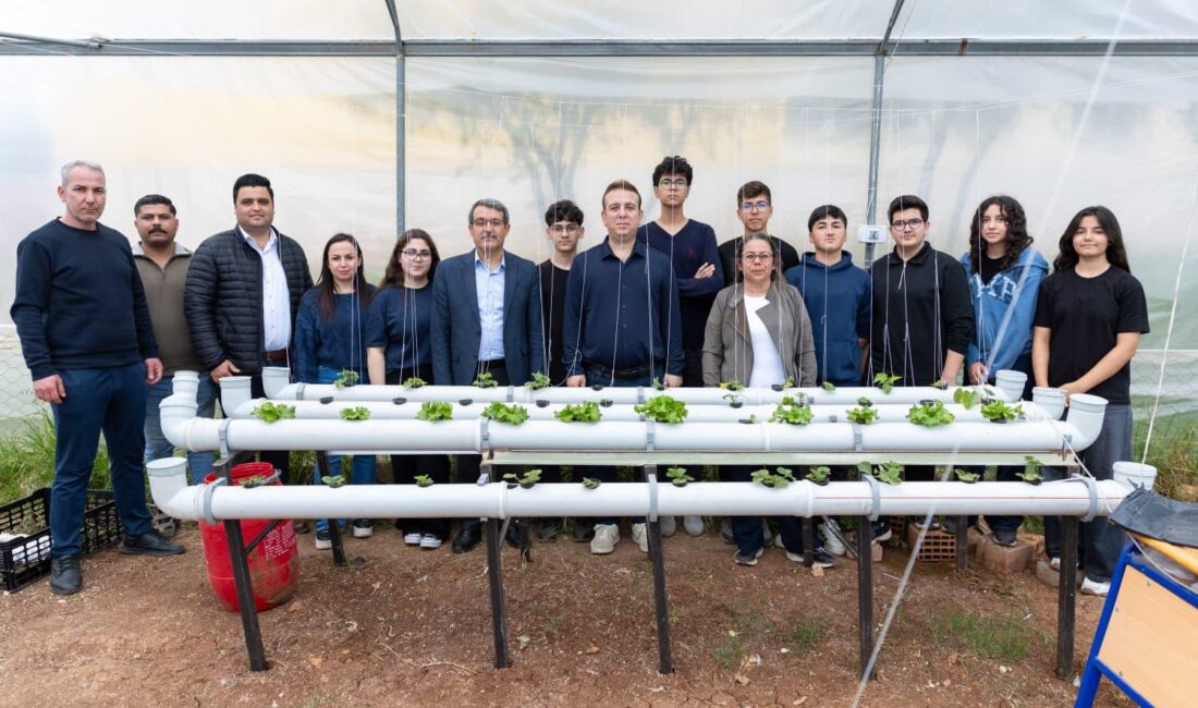 Mersin Yenişehir Belediyesi ve Yahya Akel Fen Lisesi iş birliğiyle