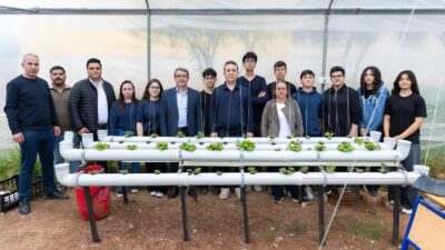 Mersin Yenişehir Belediyesi ve Yahya Akel Fen Lisesi iş birliğiyle