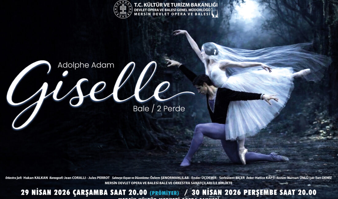Mersin Devlet Opera ve Balesi, 29 Nisan 2026 Çarşamba, Saat