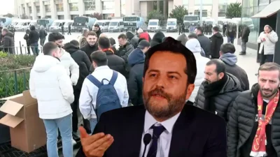 Galatasaray camiasına mensup bir grup taraftar, Erden Timur hakkında yaşanan