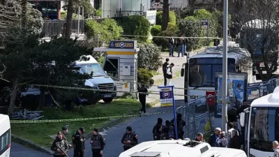 Adalet Bakanı Akın Gürlek, İstanbul Levent’teki polis noktasına 3 terörist