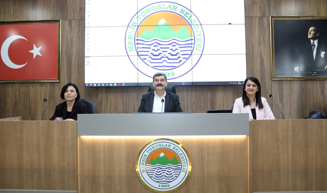 Toroslar Belediye Meclisinin Nisan Ayı Olağan Toplantısı’nın birinci birleşimi, Belediye
