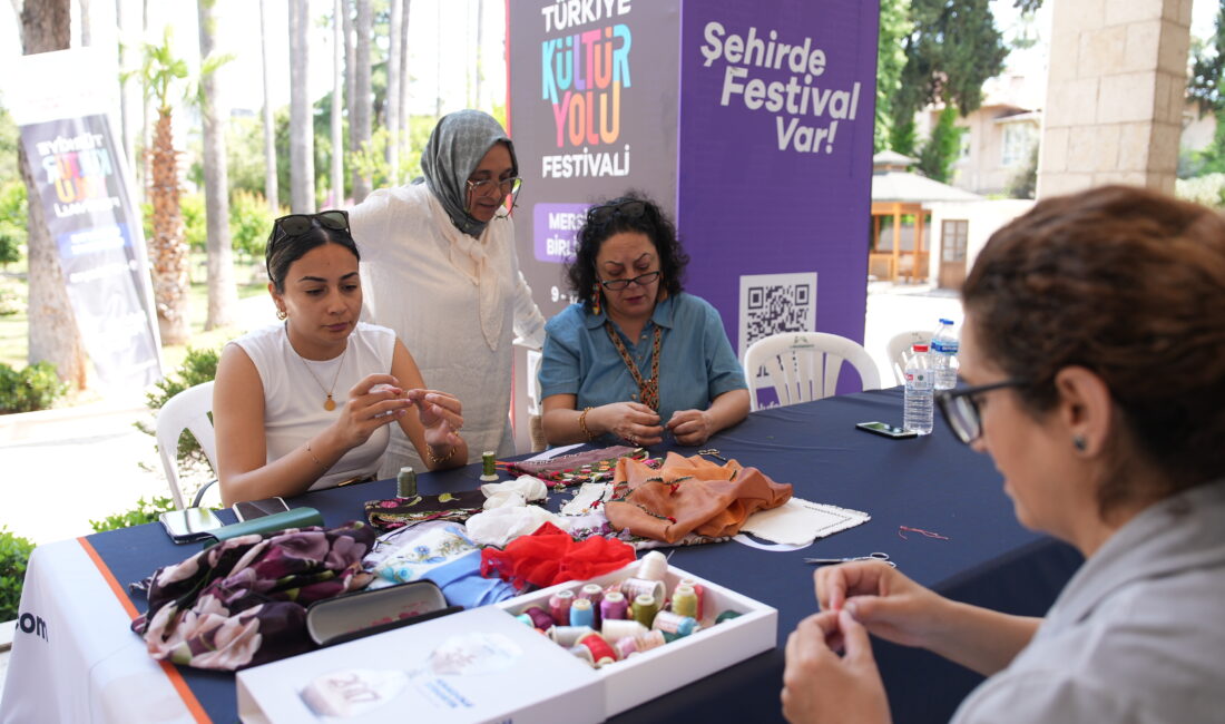 Renkli iplikler, ince işçilikle şekillenen motifler ve geleneksel el emeğinin
