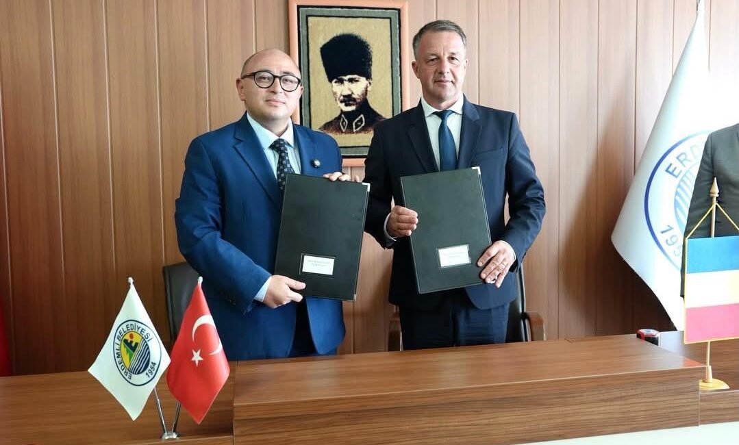 Erdemli ile Romanya’nın Braila Kenti Kardeş Şehir Oldu Mersin’in Erdemli Belediyesi ile Romanya’nın Braila Belediyesi arasında kardeş şehir