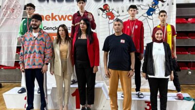 27–30 Nisan tarihleri arasında Sivas’ta düzenlenen Okul Sporları Gençler Taekwondo