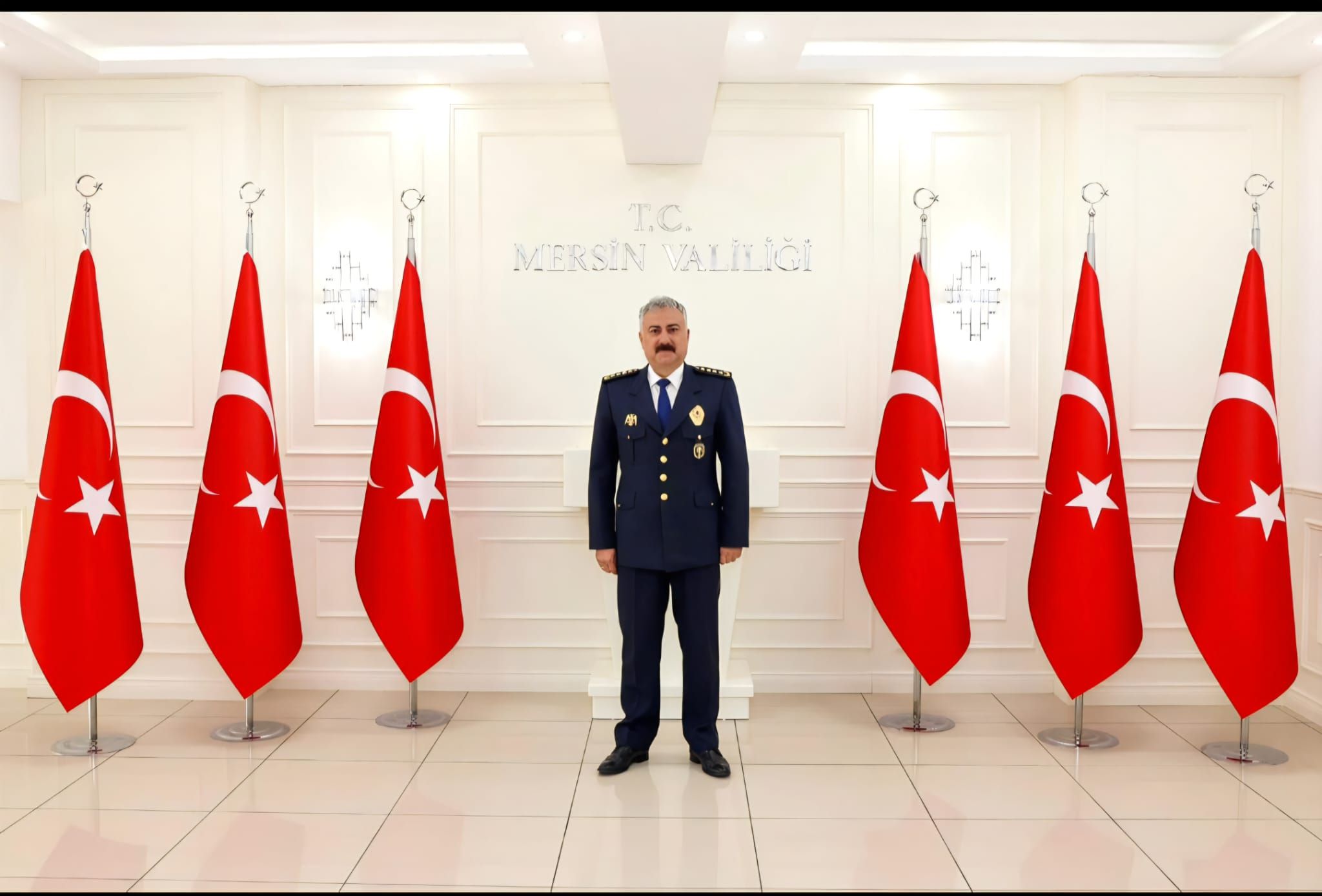MERSİN İL EMNİYET MÜDÜRÜ FAHRİ AKTAŞ, GÖREVE BAŞLADI