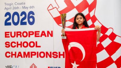 Hırvatistan’ın Trogir kentinde düzenlenen 2026 Avrupa Okullar Satranç Şampiyonası’nda Türkiye’yi