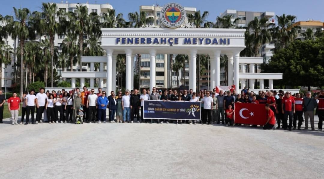 10 Mayıs Dünya Sağlık İçin Hareket Et Günü kapsamında düzenlenen