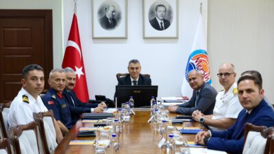 Mersin Valisi Atilla Toros başkanlığında, Güvenlik ve Asayiş Değerlendirme Toplantısı