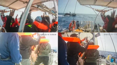 İsrail, Gazze’ye doğru yola çıkan Küresel Sumud Kara Filosu’nda Sadabad adlı gemiye