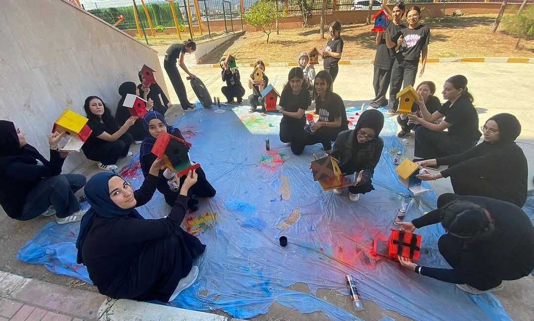 MARİFETLİ GENÇLERDEN DOĞAYA SEVGİYLE DOKUNAN ANLAMLI ÇALIŞMA Hafsa Sultan Kız Mesleki ve Teknik Anadolu Lisesi Uygulama Ana