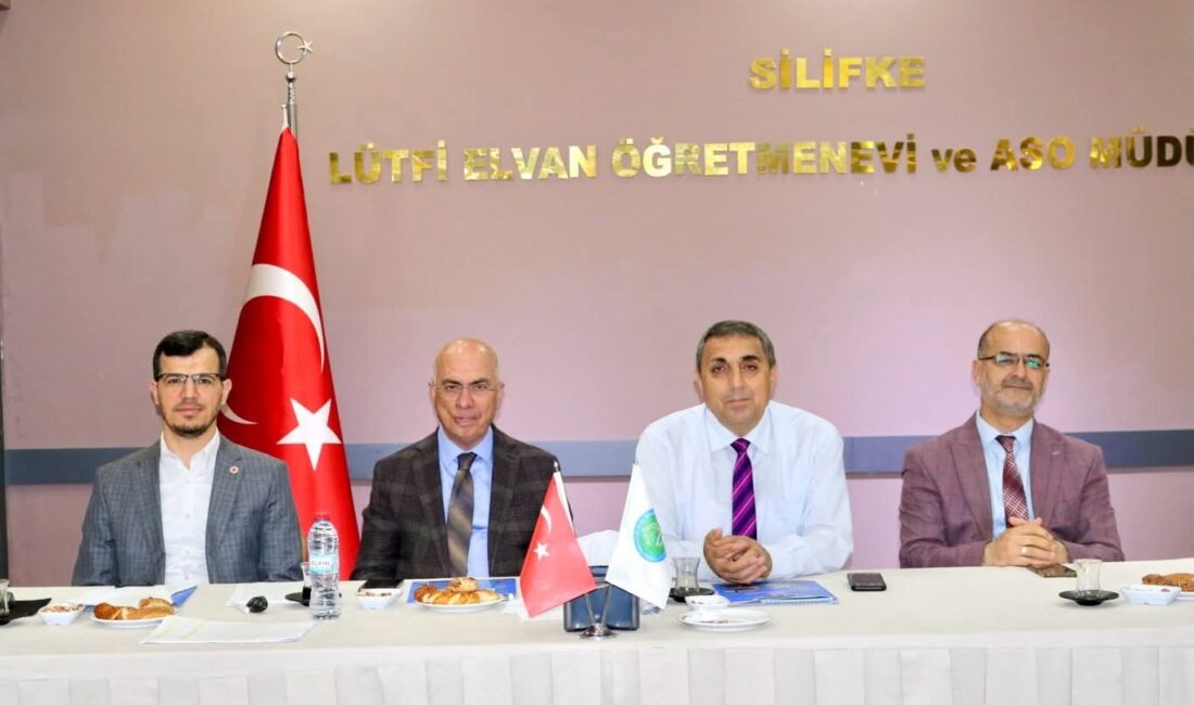 Mersin’de mayıs ayı İlçe Müftüleri Toplantısı, Silifke Kaymakamı Abdullah Aslaner’in