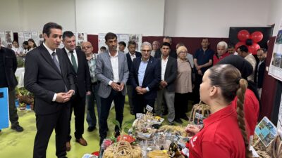 Mersin’in Bozyazı ilçesinde Tekmen Ortaokulu tarafından hazırlanan 4006-B Bilim Fuarı