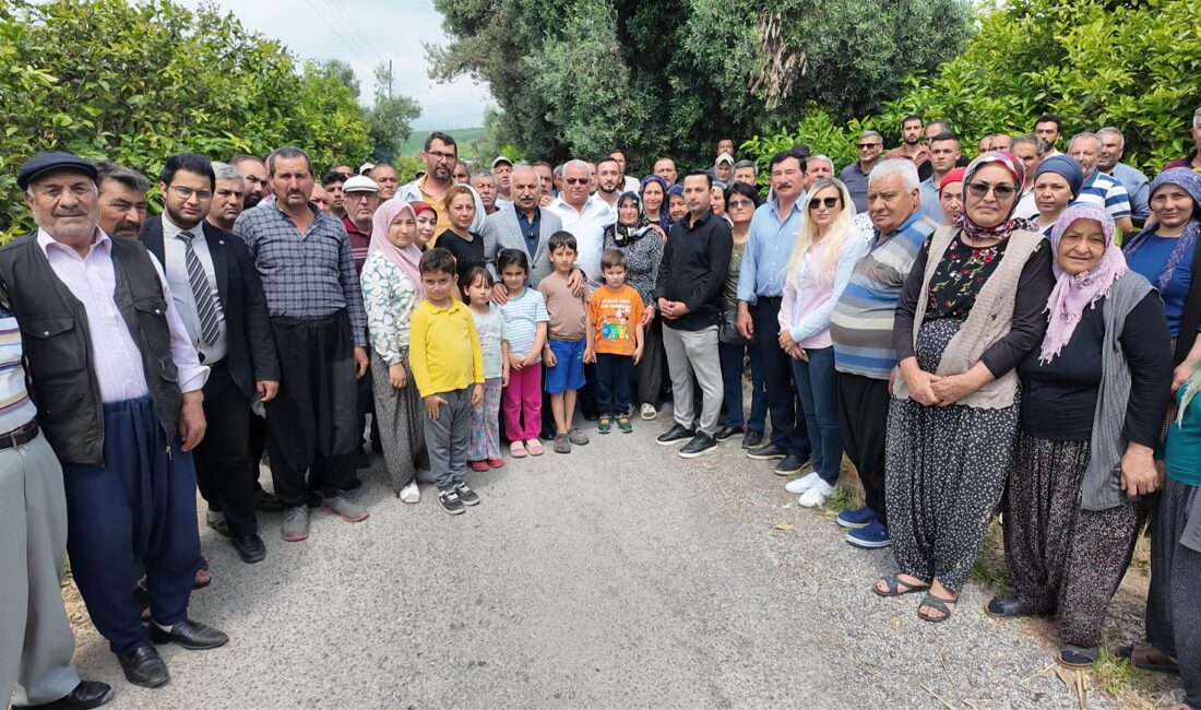 CHP Mersin Milletvekili Talat Dinçer, Mersin’in Çeşmeli beldesinde 40-50 yıldır