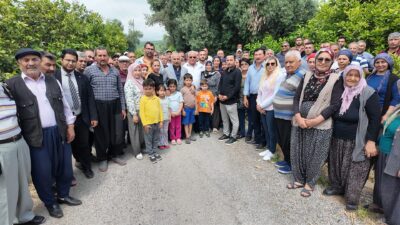 CHP Mersin Milletvekili Talat Dinçer, Mersin’in Çeşmeli beldesinde 40-50 yıldır