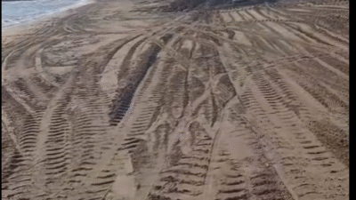 Mersin’in Silifke ilçesine bağlı Taşucu Mahallesi Kum sahilinde temizlik çalışması