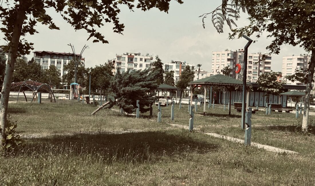 Mersin’de vatandaşların nefes alması, çocukların güvenle vakit geçirmesi için yapılan