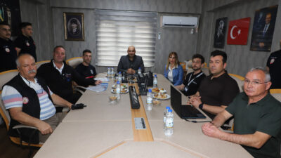 İSPANYA ALİCANTE İTFAİYESİ’NDEN MERSİN İTFAİYESİ’NE ZİYARET İspanya’nın Alicante kentinden, Alicante İtfaiye Şefi Jose Ignacio Delano Solana