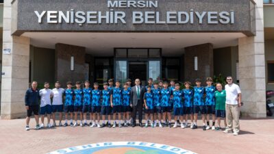 Yenişehir Belediyesi Spor Kulübü U-15 futbol takımı, Mersin’de elde ettiği