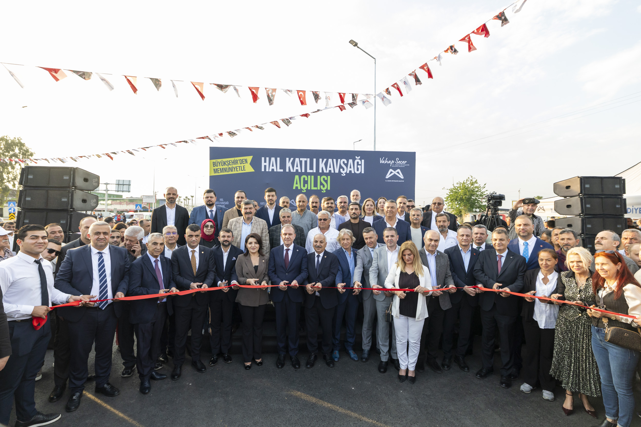 MERSİN BÜYÜKŞEHİR’DEN ULAŞIMA DEV YATIRIM: HAL KATLI KAVŞAĞI AÇILDI
