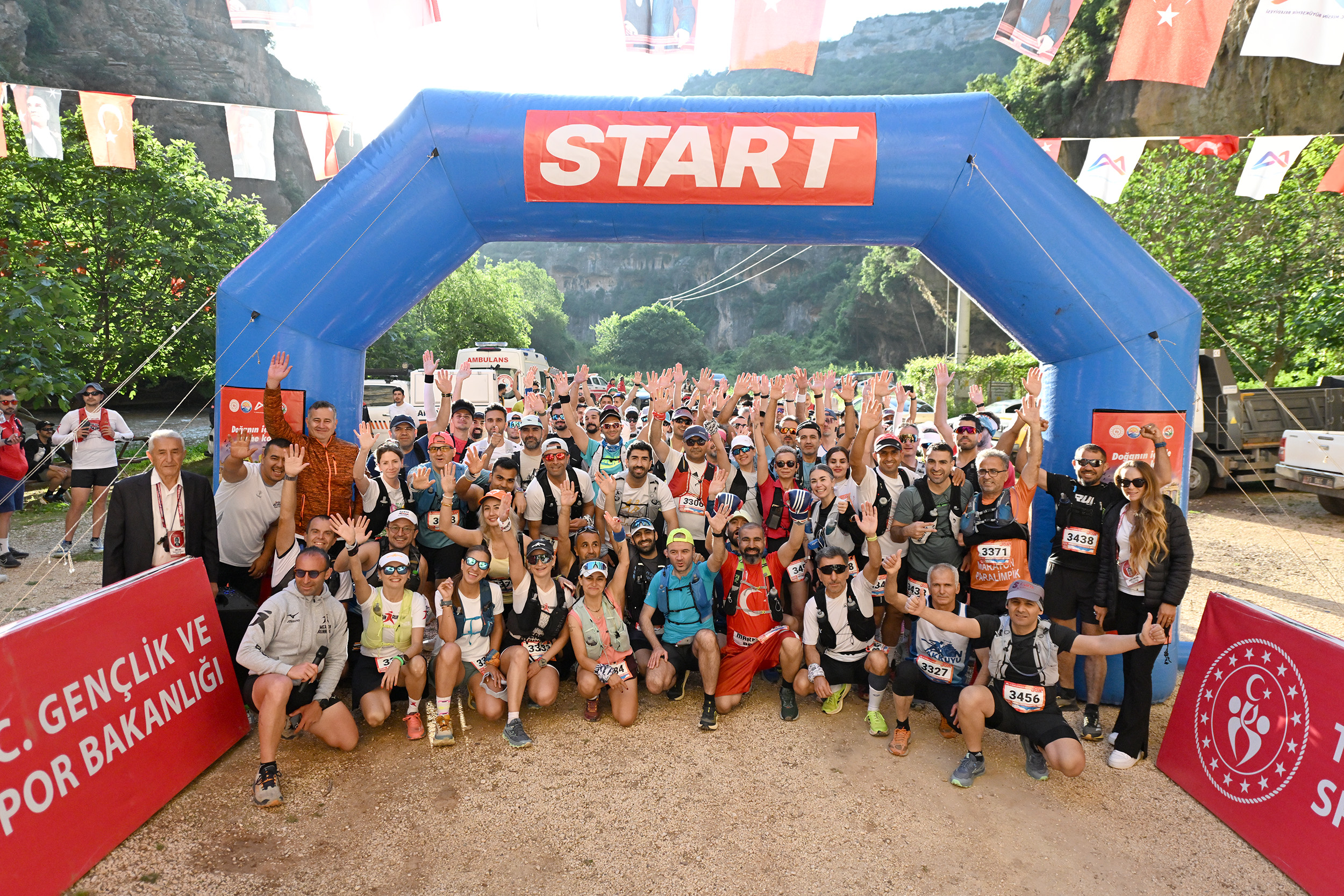 ULUSLARARASI KİLİKYA ULTRA MARATONU MERSİN’DE SPOR VE TARİHİ BULUŞTURDU