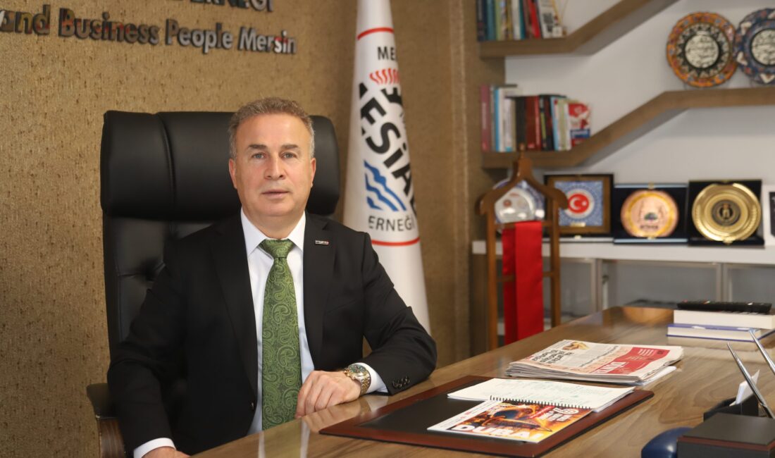 Mersin Sanayicileri ve İş İnsanları Derneği (MESİAD) Başkanı Adnan Gündoğdu,
