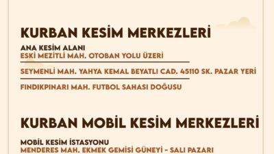 Mezitli Belediyesi, yaklaşan Kurban Bayramı öncesinde vatandaşların kurban ibadetlerini daha
