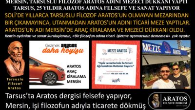            Aratos Felsefe Dergisi kurucusu ve Yayın Yönetmeni gazeteci-yazar Uğur Pişmanlık,
