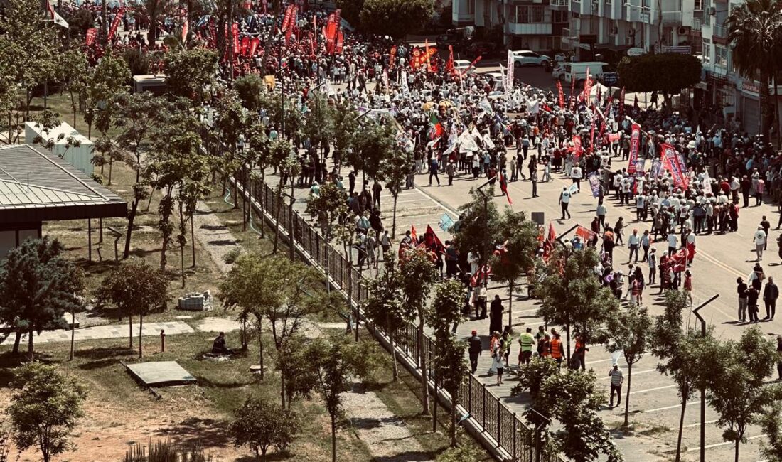 Mersin’de 1 Mayıs Emek ve Dayanışma Günü, Mersin Emek ve