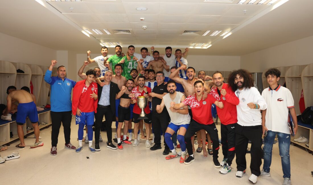 Süper Amatör Play-Off Ligi’ni ikinci sırada tamamlayan Akdeniz Belediye Spor,