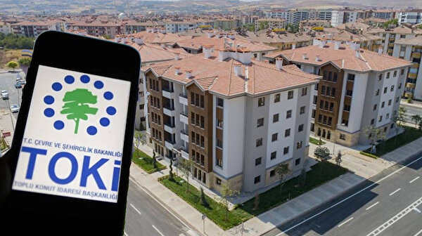 İstanbul merkezli 13 ilde, Toplu Konut İdaresi Başkanlığı (TOKİ) internet