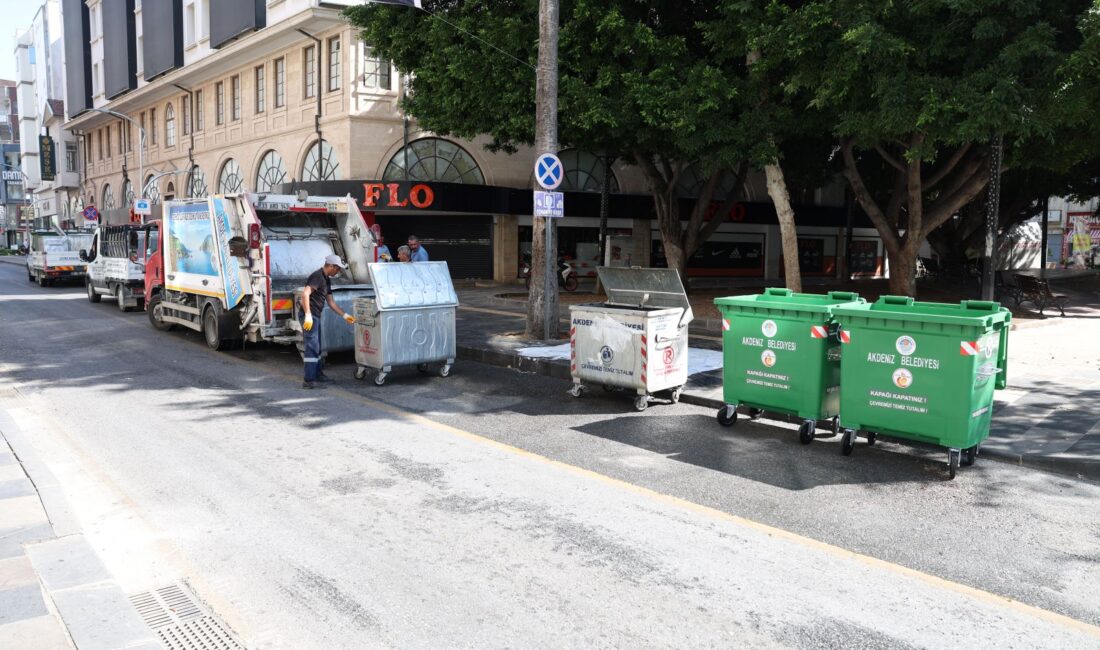 Akdeniz Belediyesi, nüfus ve ticari faaliyetlerin yoğun olduğu kent merkezinde