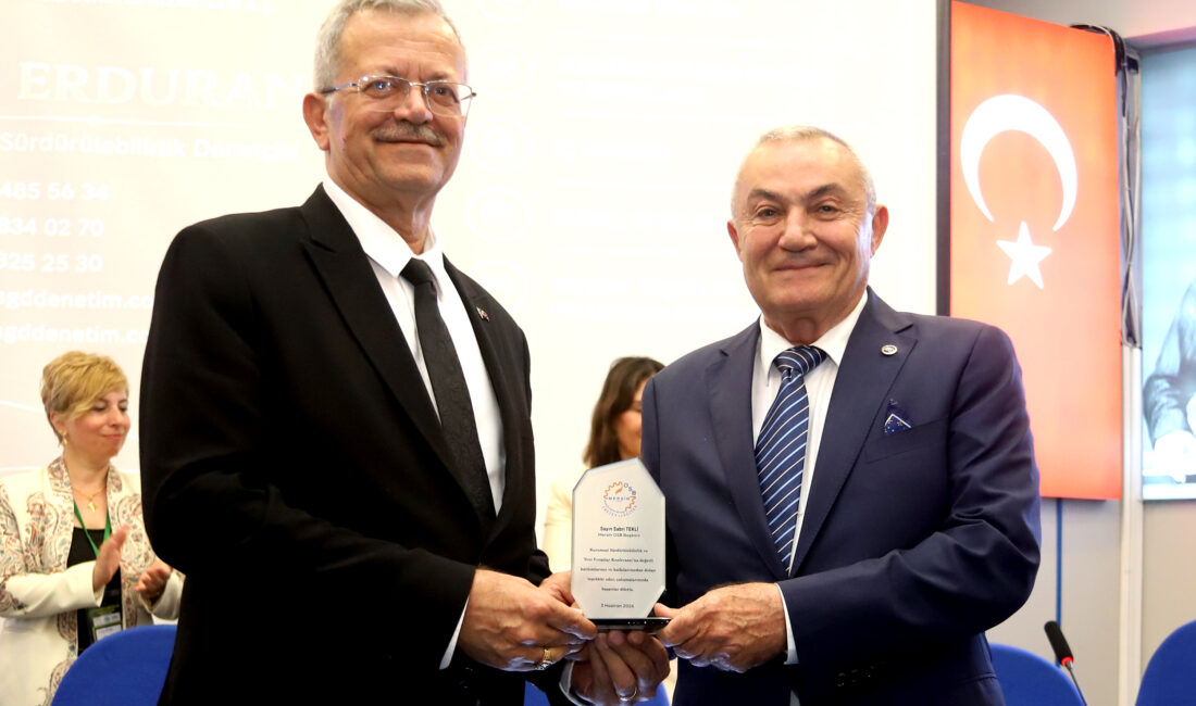 Mersin Organize Sanayi Bölgesi (MOSB) tarafından düzenlenen “Kurumsal Sürdürülebilirlik ve