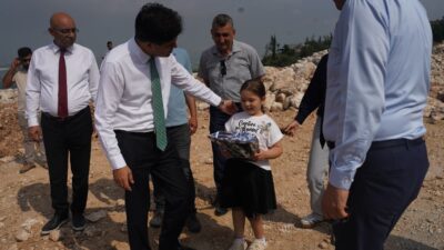 İl Millî Eğitim Müdürü Muhammed Özdemirci, eğitim yatırımlarını yerinde incelemek