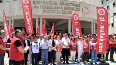 Mersin Üniversitesi Rektörlüğünün, uzun yıllardır Tıp Fakültesi Hastanesi’nde görev yapan