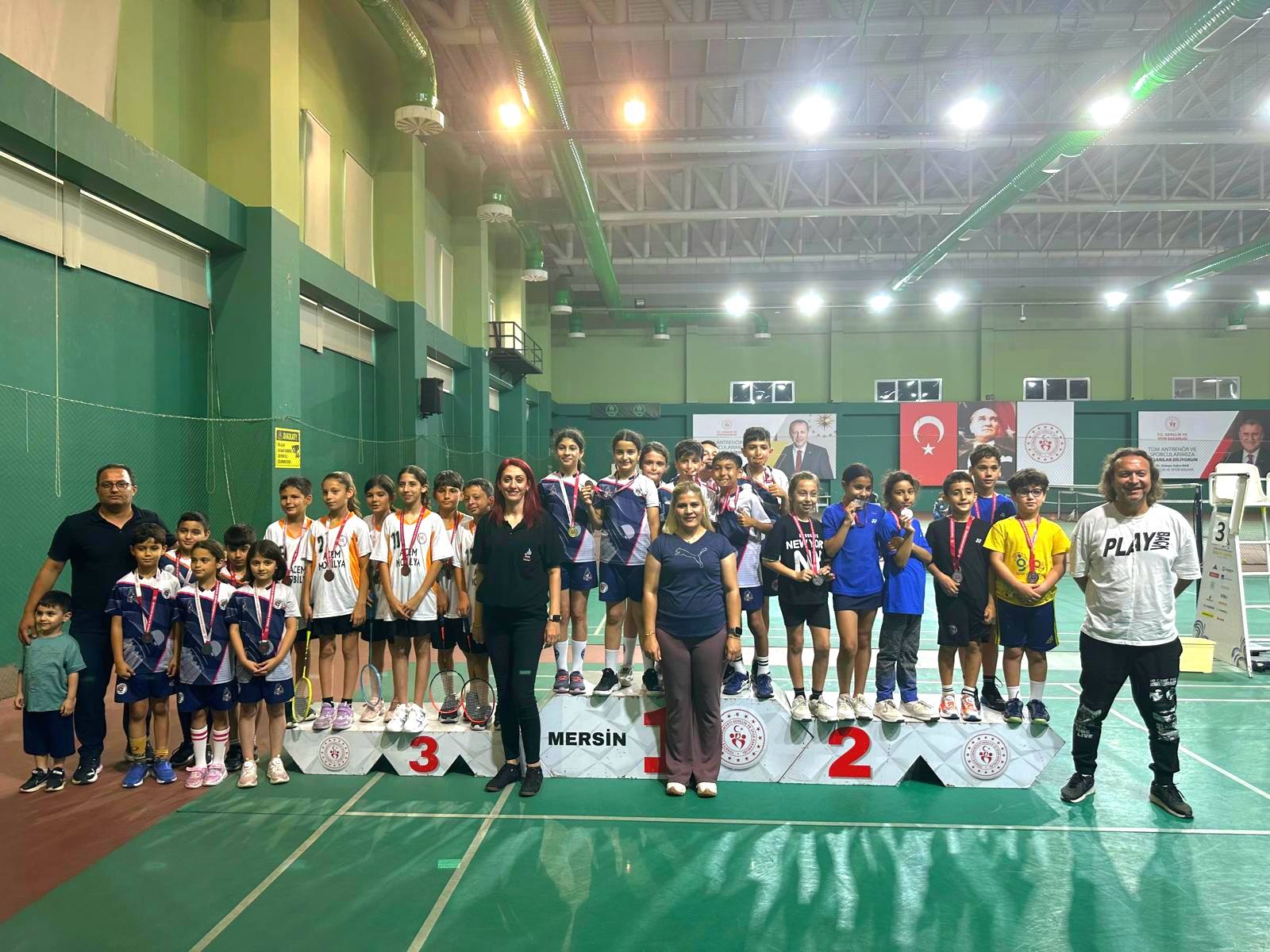 Okul Sporları Minikler Badminton İl Birinciliği Tamamlandı