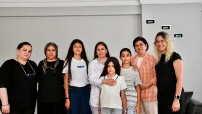 Mersin Valisi Atilla Toros’un eşi Dudu İrem Toros, Mezitli ilçesi