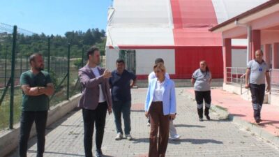 Mersin Gençlik ve Spor İl Müdürü Göksun Öz, Gülnar ilçesinde